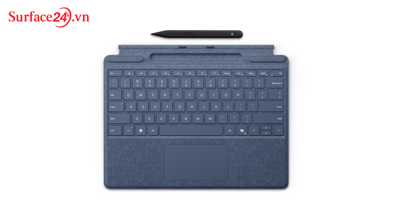 bàn phím pro 10 11 xanh kèm bút ban phim pro 10 11 xanh kem but